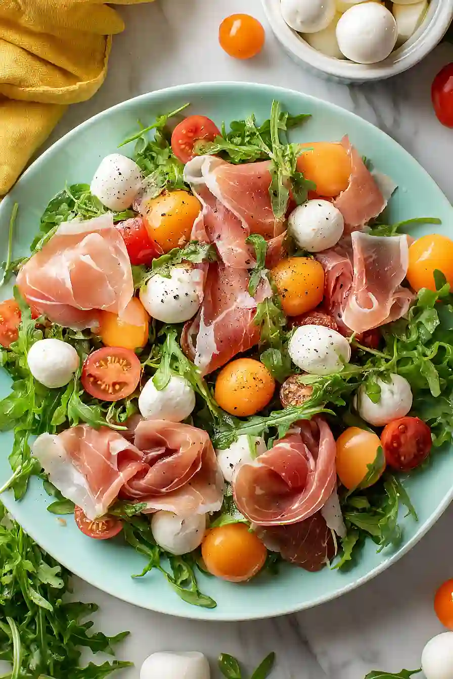 prosciutto caprese salad 