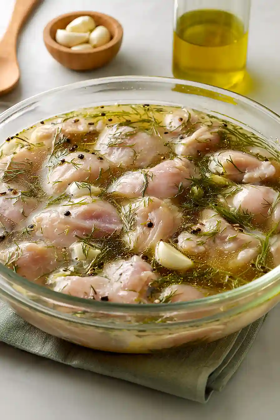 chicken marinade in pickle juice