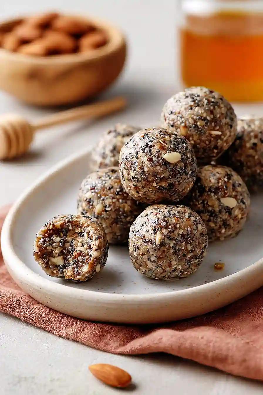 blueberry energy balls