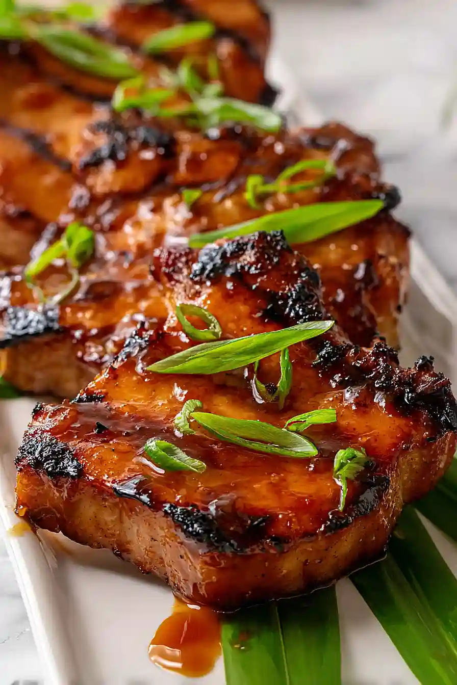 pork chop with hawaiian marinade