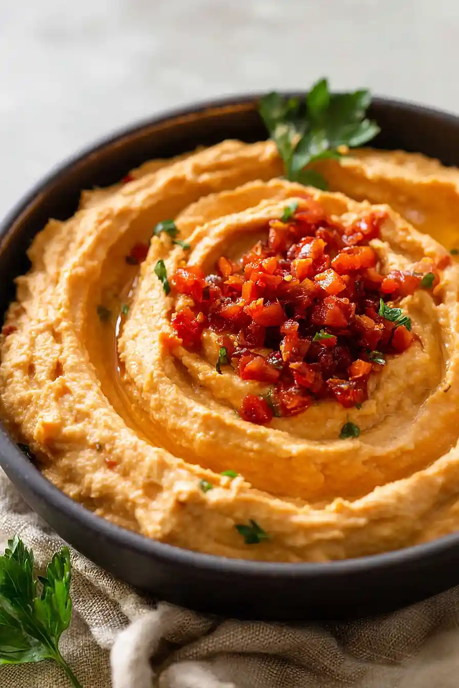 roasted red pepper hummus