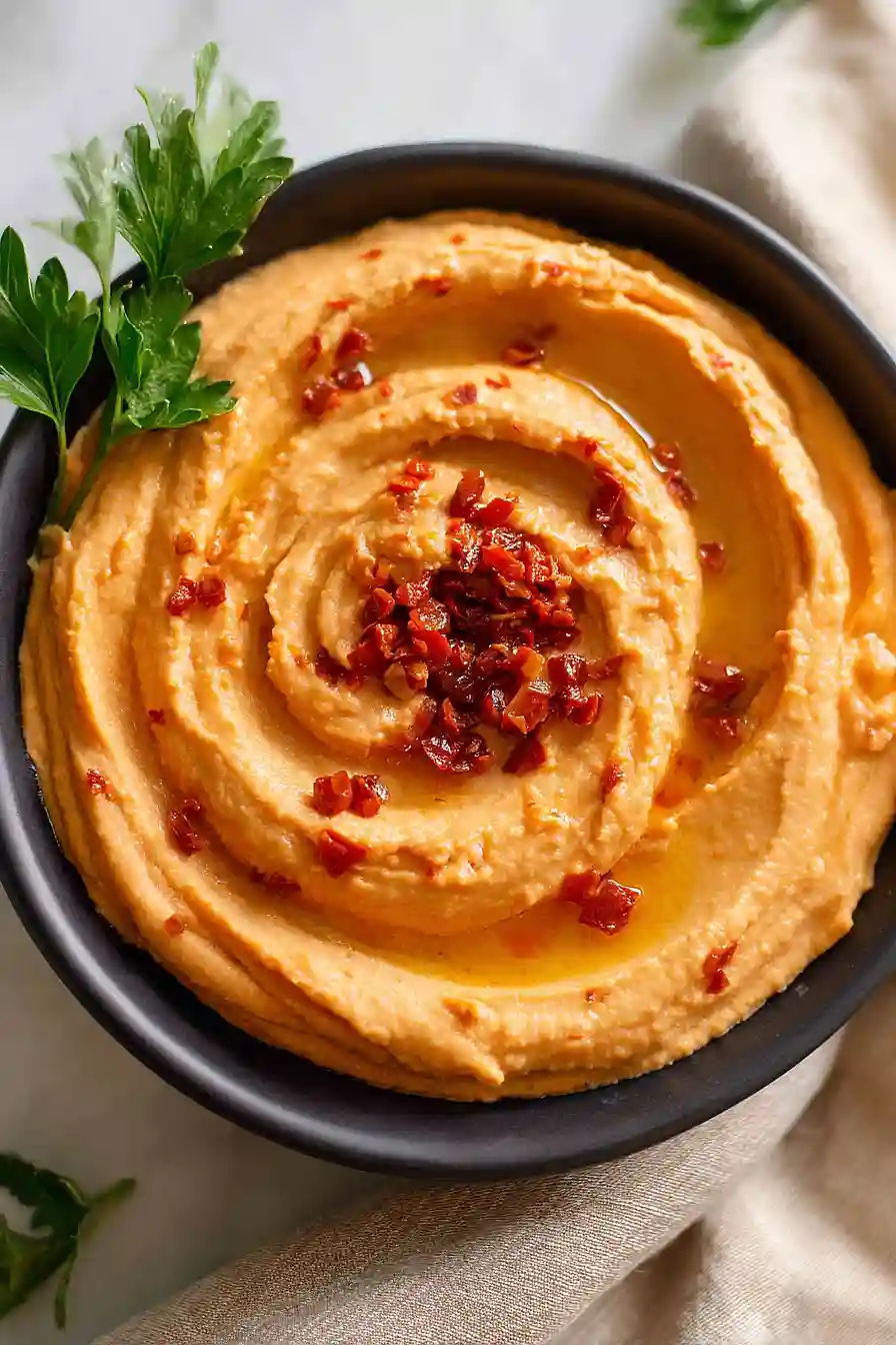 roasted red pepper hummus