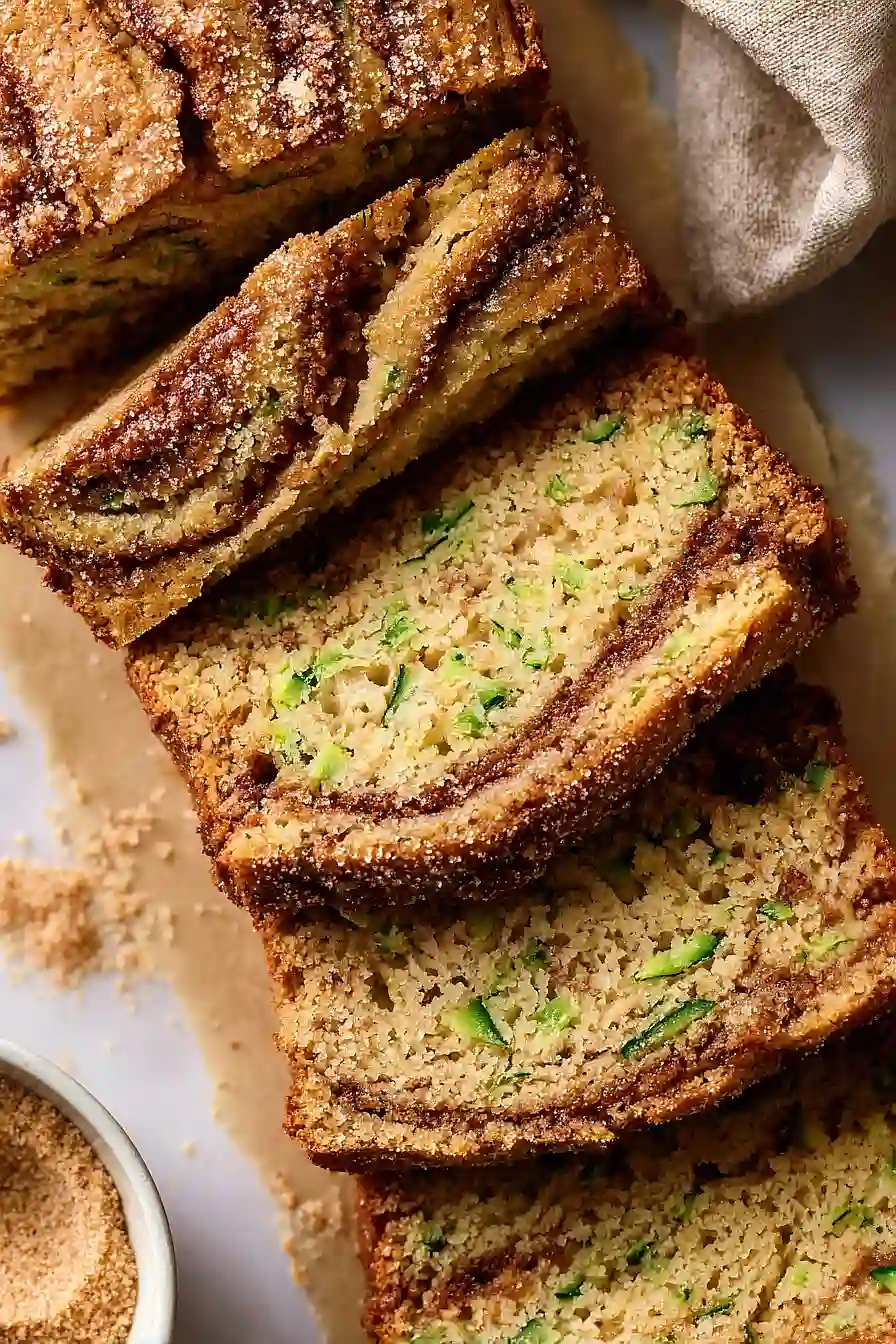 cinnamon swirl zucchini bread