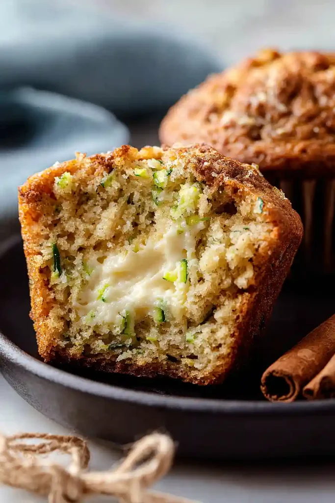 cream cheese zucchini muffins